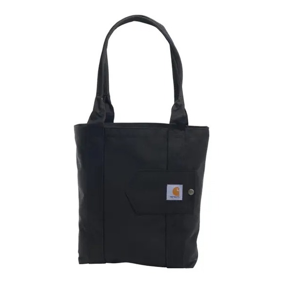Carhartt Handbags - NWT | Carhartt Vertical Snap Tote - Black